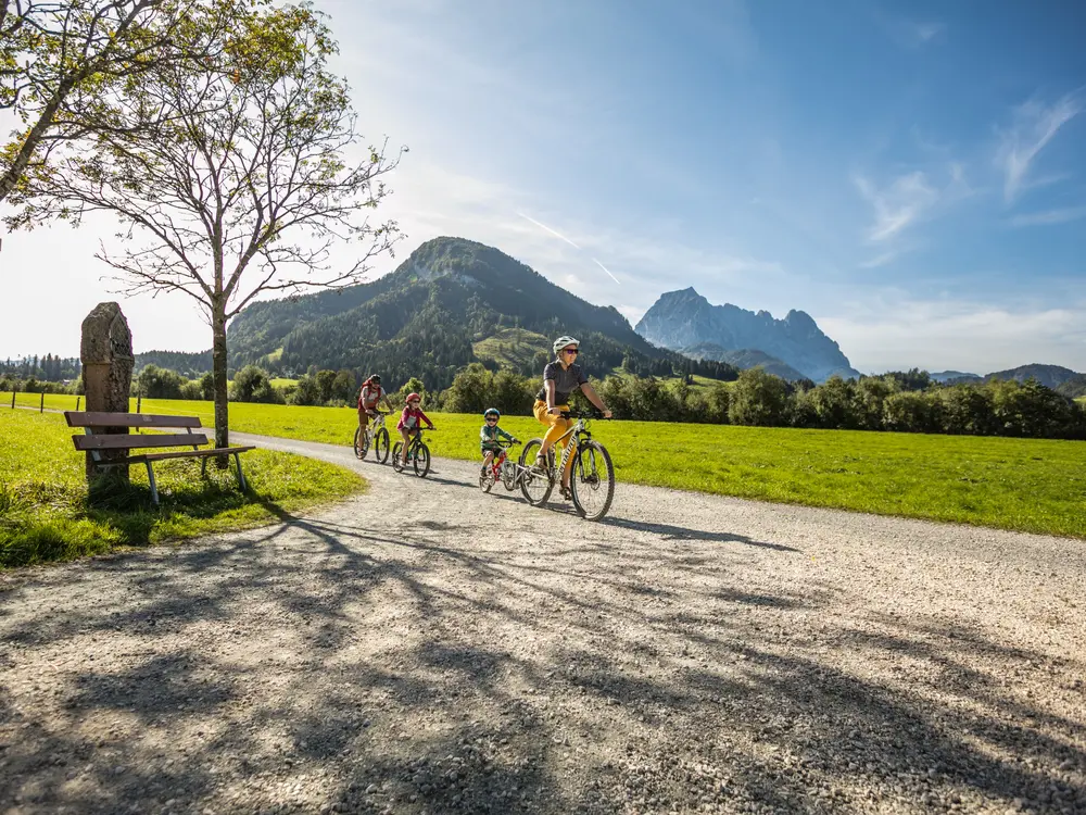 Radtour in der Region St. Johann in Tirol