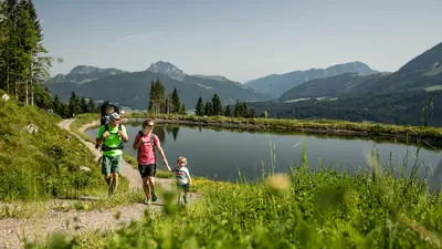 Familienwanderung in St. Johann in Tirol