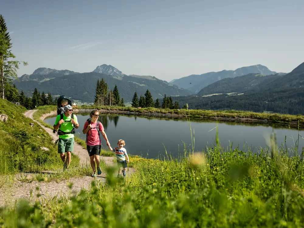 Familienwanderung in St. Johann in Tirol