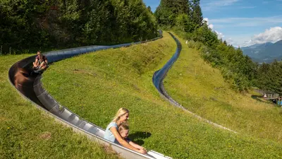Sommerrodeln am Zahmen Kaiser