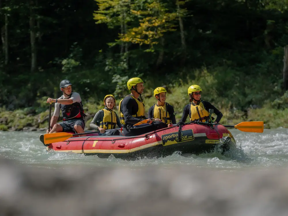Rafting Kössen