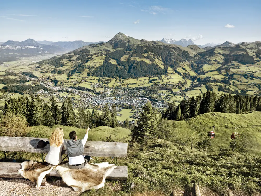 Bergpanorama - Region Kitzbühel