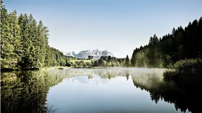 Blick auf den Gieringer Weiher
