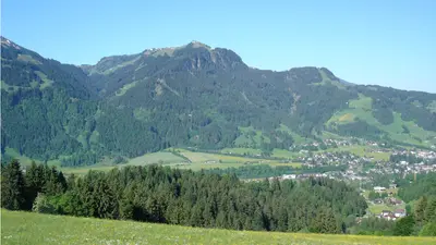 Hahnenkamm über Kitzbühel