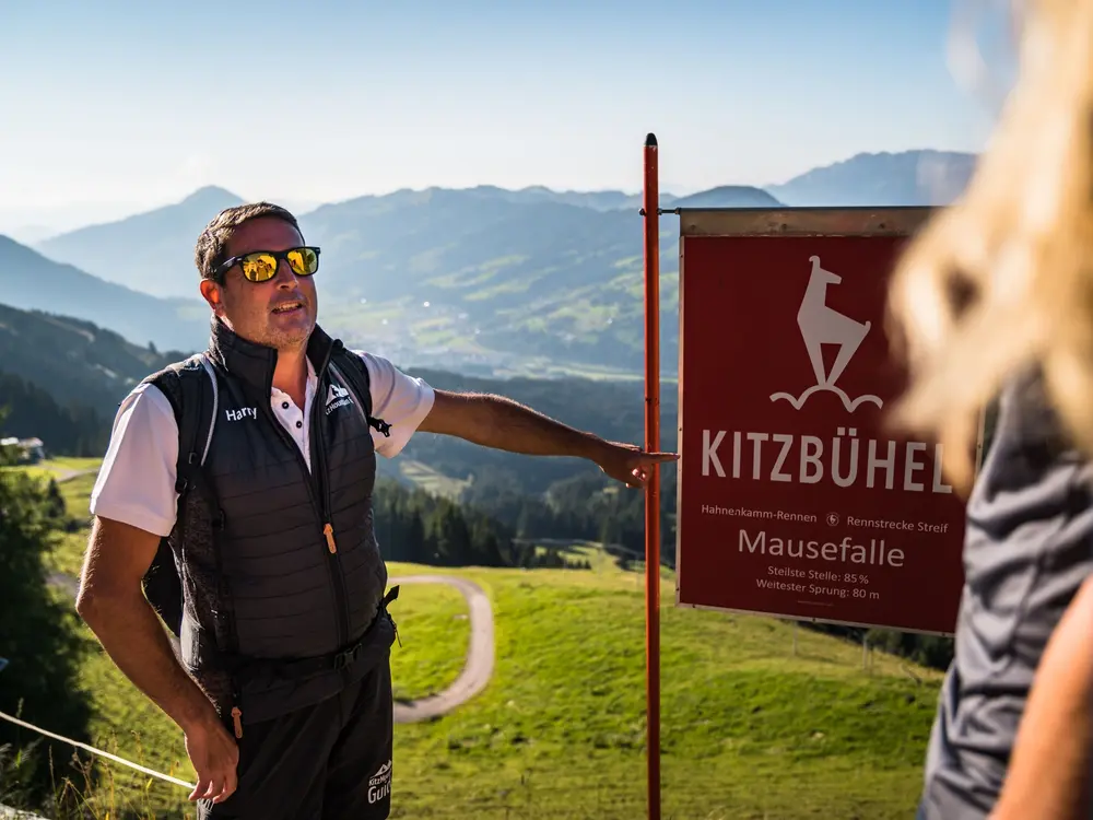 Die Mausefalle ist beim berühmten Hahnenkammrennen eine der Schlüsselstellen