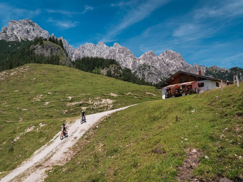 Mountainbiker finden im Pillerseetal viele Tourenmöglichkeiten