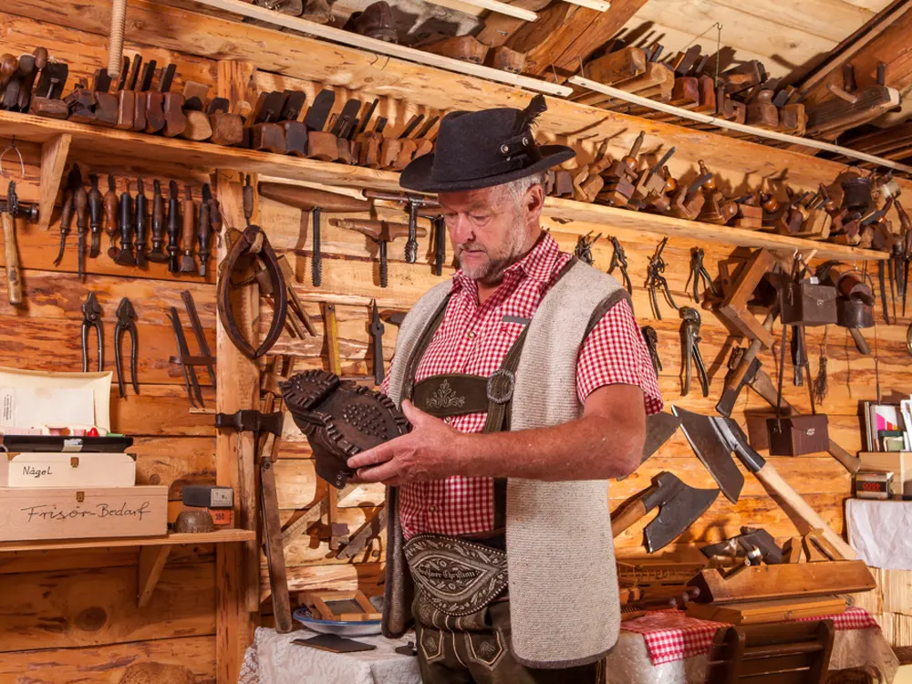 Innenraum Handwerkermuseum Scheffau