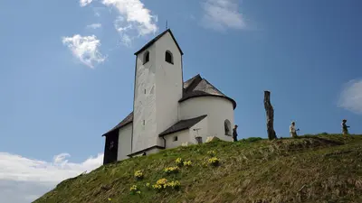 Wallfahrtskirche auf dem Gipfel der Hohen Salve