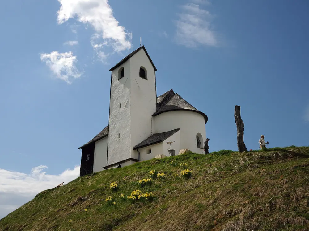 Wallfahrtskirche auf dem Gipfel der Hohen Salve