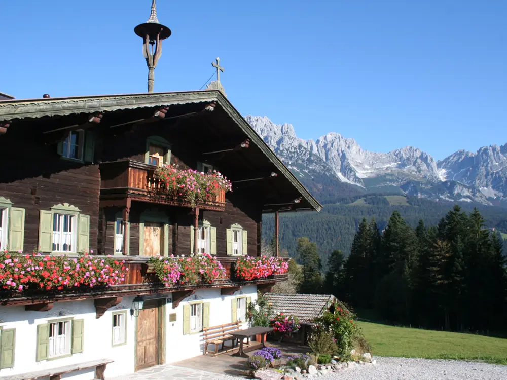 Das Bergdoktorhaus bei Ellmau (aus der TV-Serie)