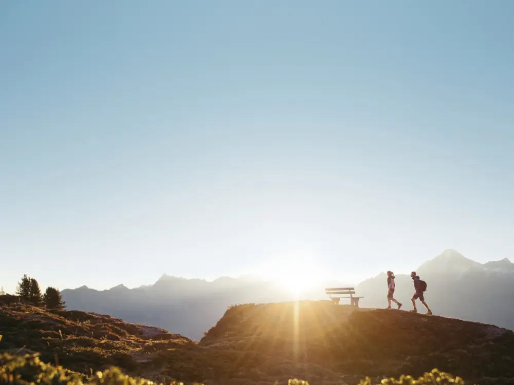 Wanderer im Zillertal