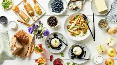 Gedeckter Tisch im Zillertal