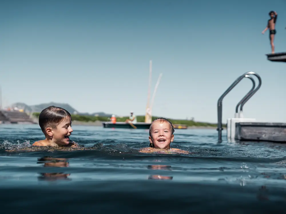 Wasserspaß im Fichtensee