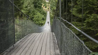 Hängebrücke Trebesnig