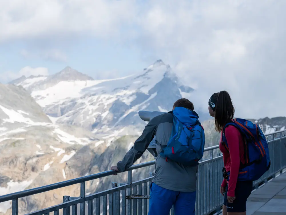 Auf dem Mölltaler Gletscher