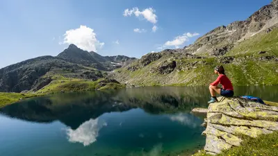 Wanderrouten im Gebiet des Mölltaler Gletschers