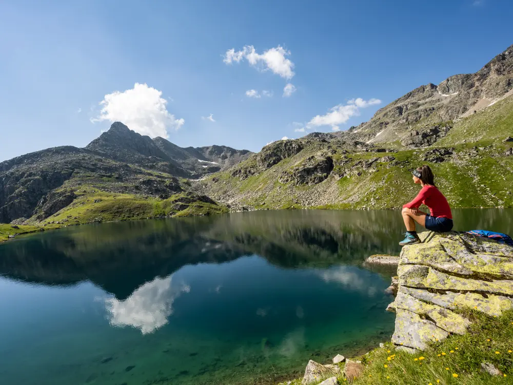 Wanderrouten im Gebiet des Mölltaler Gletschers