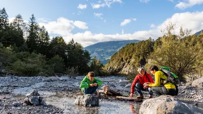 Fossiliensuche im Drautal