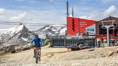 Mountainbiketour bis zum Mölltaler Gletscher