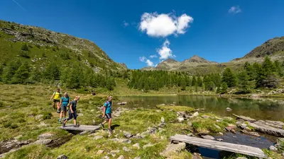 Wandern mit der ganzen Familie auf der Winklerner Alm
