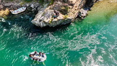 Wildwasser-Rafting
