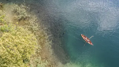 Boot auf dem Millstätter See