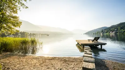 Liege auf dem Millstätter See
