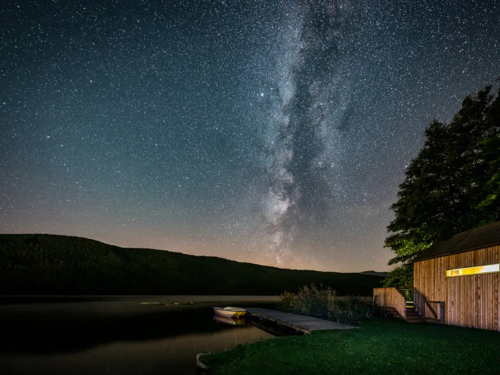 Sternenhimmel über dem Millstätter See