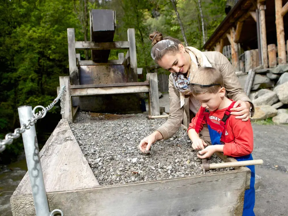 Das Granatium in Radenthein ist ein beliebtes Ausflugsziel für Familien