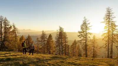 Nockberge bei Sonnenaufgang
