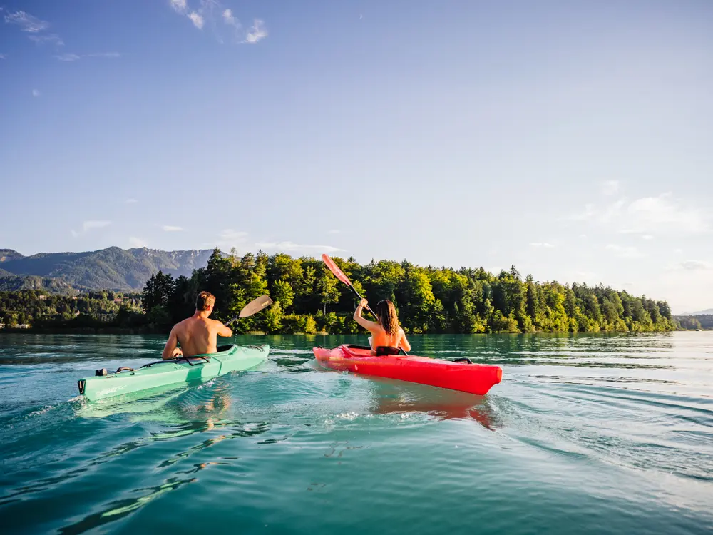 Kajak am Faaker See