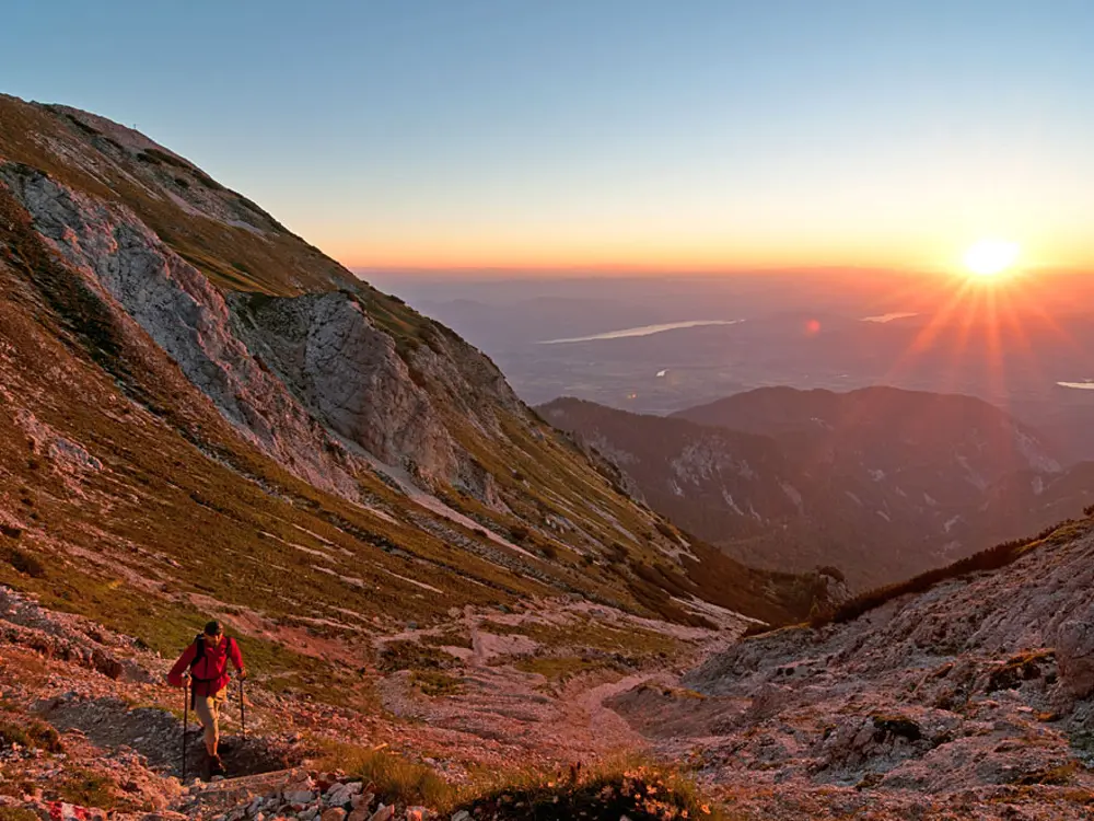 Sonnenaufgang am Mittagskogel