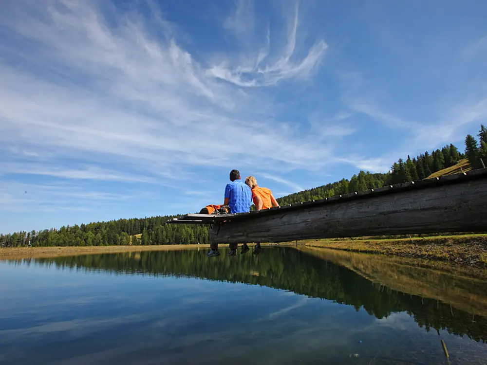 Romantischer Platz am See