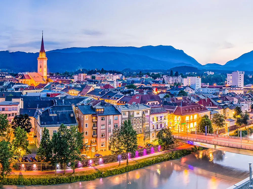 Abendstimmung in Villach