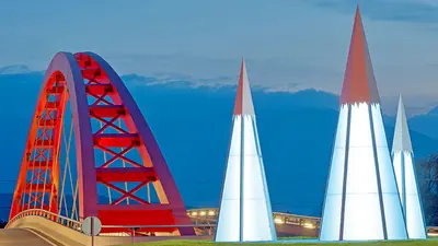 Kunst auf dem Kreisverkehr