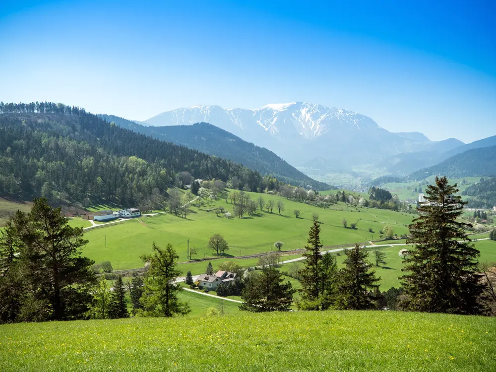 Der Schneeberg und die Hohe Wand in den Wiener Alpen