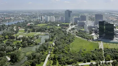 Donauturm und UNO City