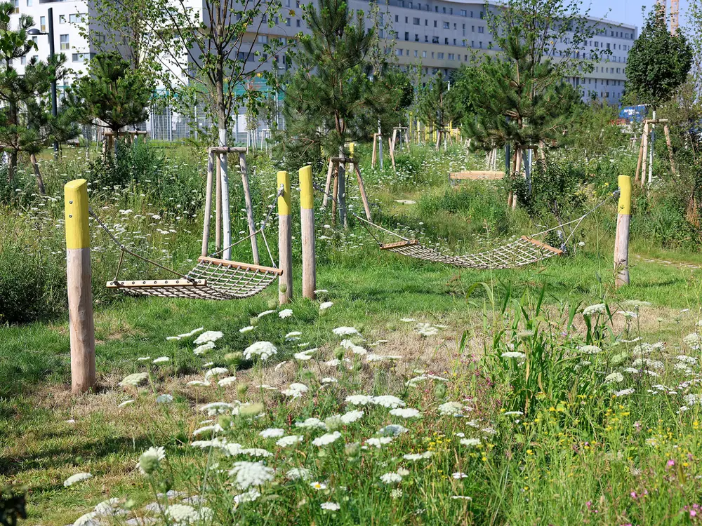 Eröffnung des Walter-Kuhn-Park durch Jürgen Czernohorszky