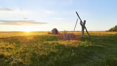 Ziehbrunnen bei der Langen Lacke