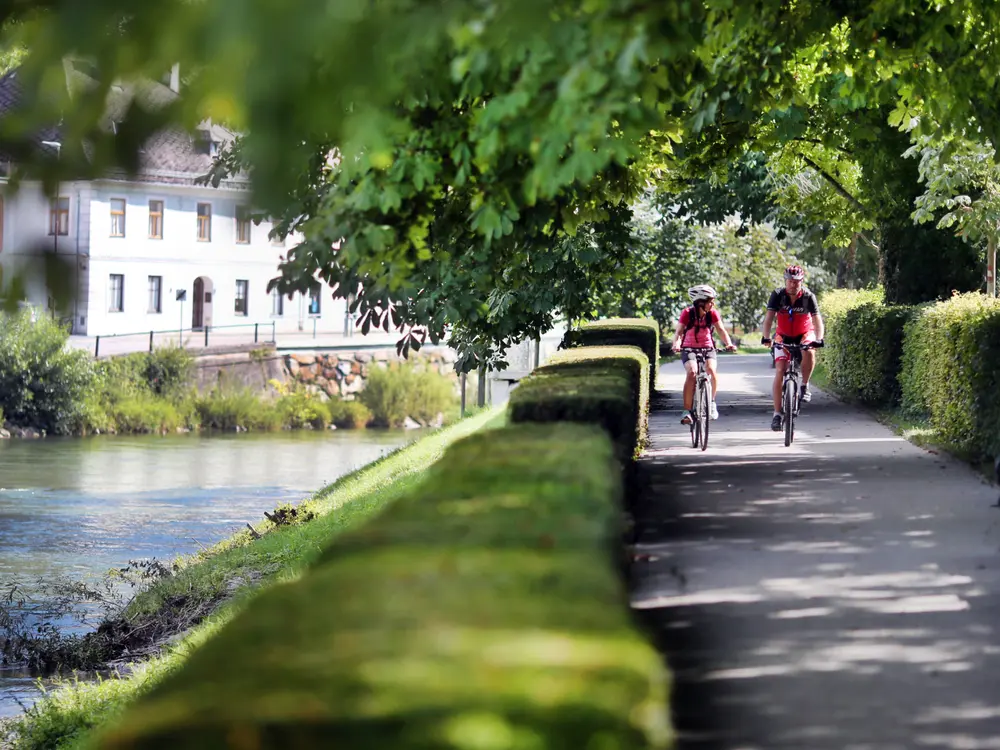 Erlauftalradweg in Scheibbs im Mostviertel