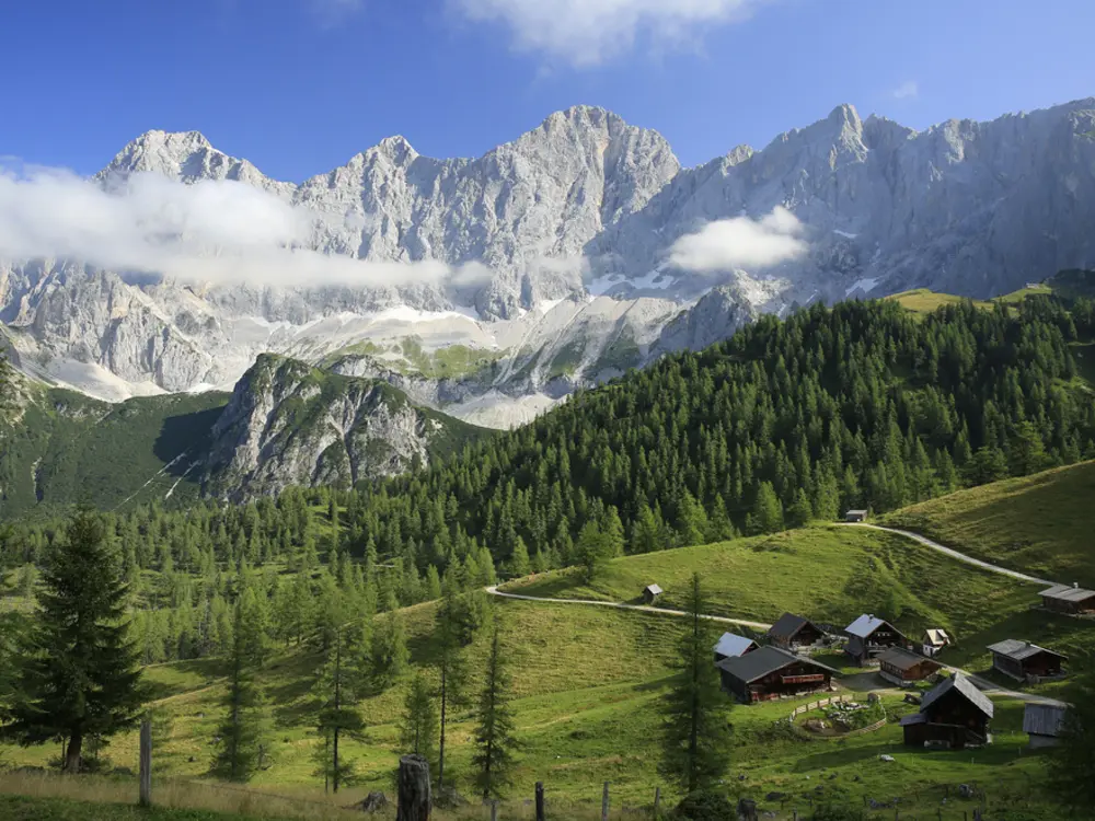 Landschaft in der Region Schladming-Dachstein