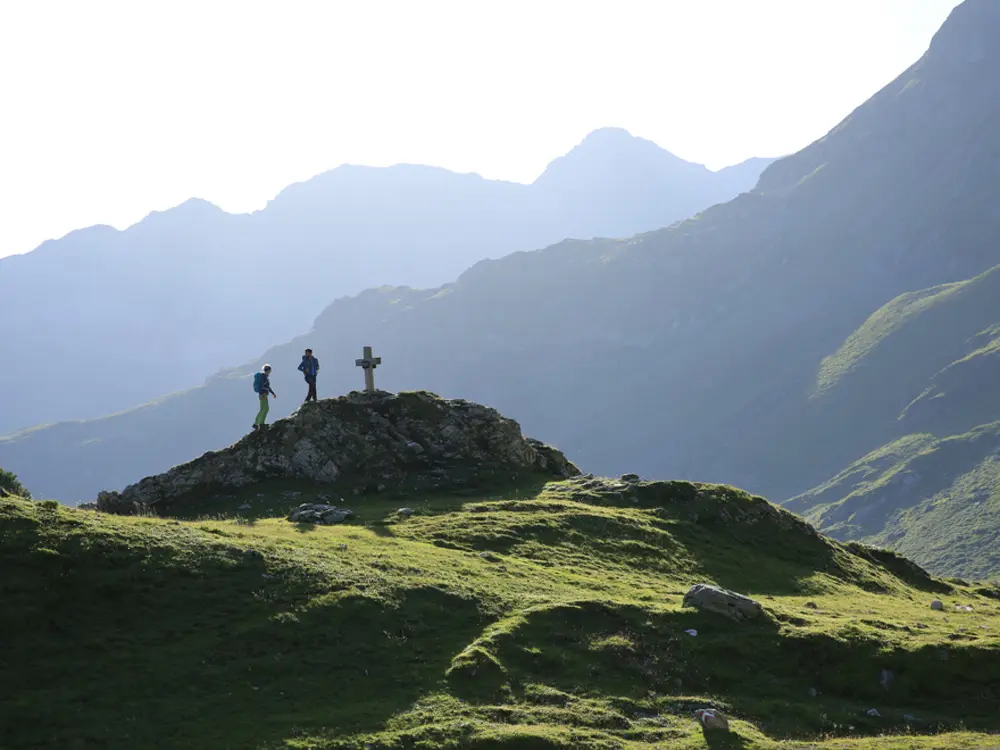 Wanderer in der Region Schladming-Dachstein