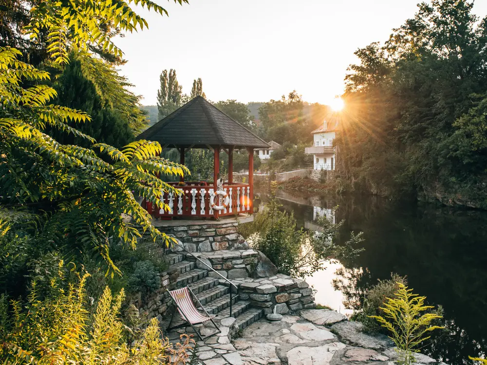 Strandbad im Kamptal im Waldviertel