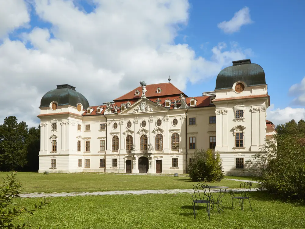 Schloss Ruegers im Waldviertel von vorne