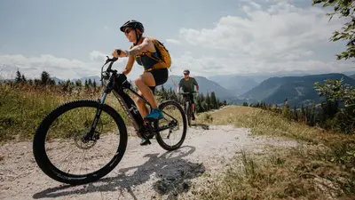 Biken auf der Mariazeller Bürgeralpe