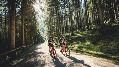 E-Biker in Spital Stuhleck