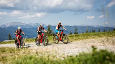 E-Biken am Moschkogel