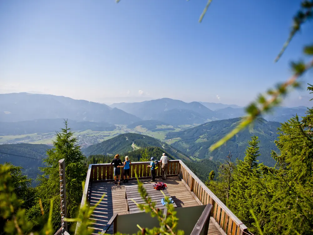 Aussichtsplattform am Hochschwab