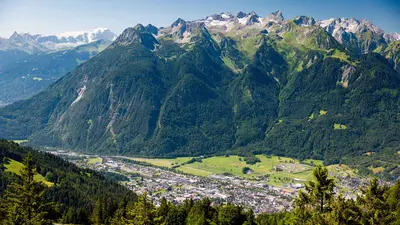 Ausblick auf Bludenz