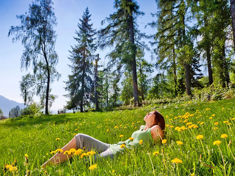 Entspannung in der Natur
